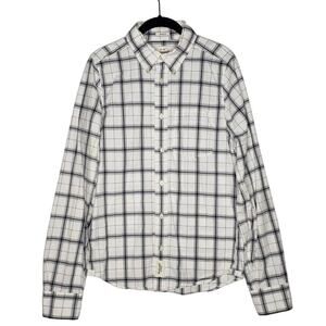Vintage Y2K Abercrombie & Fitch Muscle Plaid Button Down Cotton Shirt Medium
